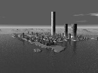 City from Southeast