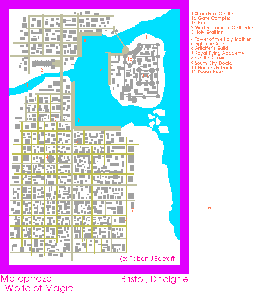 Map of Bristol