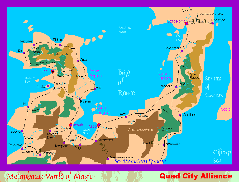 Map of Northern Eporue